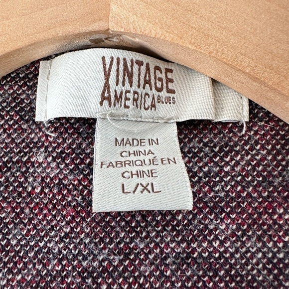 Vintage America Brand Southwestern Boho Kimono Size Large/XLarge - Picture 4 of 5